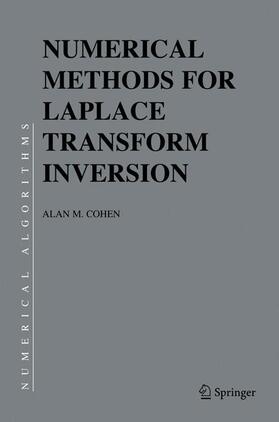 Cohen |  Numerical Methods for Laplace Transform Inversion | Buch |  Sack Fachmedien