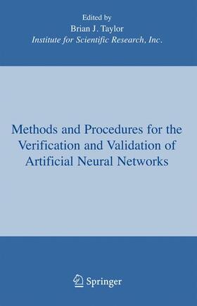 Taylor |  Methods and Procedures for the Verification and Validation of Artificial Neural Networks | Buch |  Sack Fachmedien