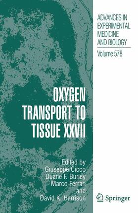 Cicco / Bruley / Ferrari |  Oxygen Transport to Tissue XXVII | Buch |  Sack Fachmedien