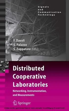 Davoli / Palazzo / Zappatore |  Distributed Cooperative Laboratories: Networking, Instrumentation, and Measurements | eBook | Sack Fachmedien