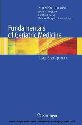 Soriano |  Fundamentals of Geriatric Medicine | eBook | Sack Fachmedien