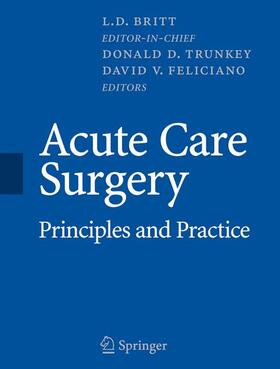 Britt / Trunkey / Feliciano |  Acute Care Surgery | Buch |  Sack Fachmedien