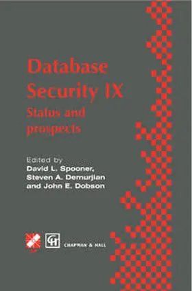 Spooner / Demurjian / Dobson |  Database Security IX | eBook | Sack Fachmedien