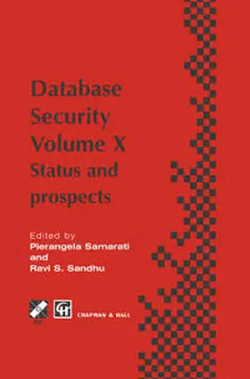 Samarati / Sandhu | Database Security X | E-Book | sack.de