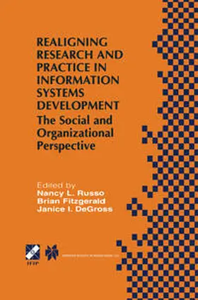 Russo / Fitzgerald / DeGross |  Realigning Research and Practice in Information Systems Development | eBook | Sack Fachmedien