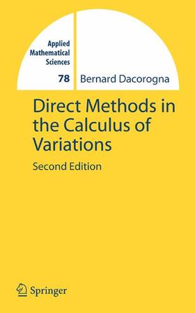 Dacorogna |  Direct Methods in the Calculus of Variations | Buch |  Sack Fachmedien