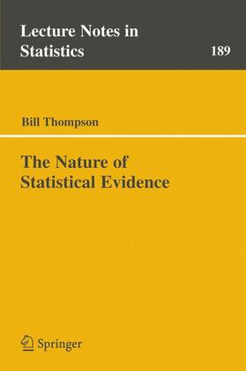 Thompson |  The Nature of Statistical Evidence | Buch |  Sack Fachmedien