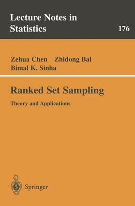 Chen / Sinha / Bai |  Ranked Set Sampling | Buch |  Sack Fachmedien