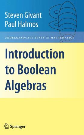 Givant / Halmos |  Introduction to Boolean Algebras | Buch |  Sack Fachmedien