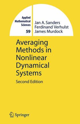Sanders / Murdock / Verhulst |  Averaging Methods in Nonlinear Dynamical Systems | Buch |  Sack Fachmedien