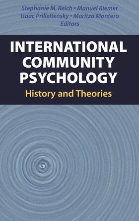 Reich / Riemer / Prilleltensky |  International Community Psychology | Buch |  Sack Fachmedien