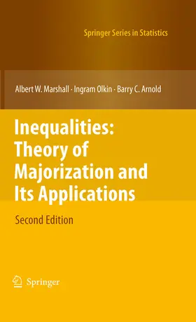 Marshall / Olkin / Arnold |  Inequalities: Theory of Majorization and Its Applications | eBook | Sack Fachmedien