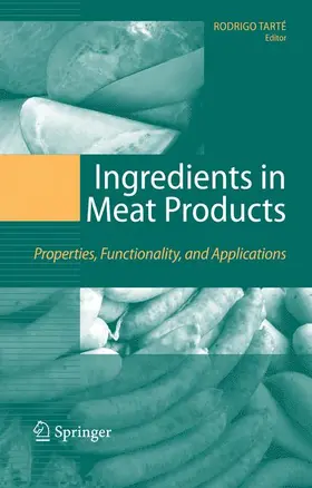 Tarté |  Ingredients in Meat Products | Buch |  Sack Fachmedien