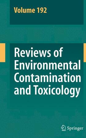 Ware |  Reviews of Environmental Contamination and Toxicology 192 | Buch |  Sack Fachmedien