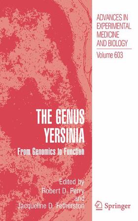 Perry / Fetherston |  The Genus Yersinia: | Buch |  Sack Fachmedien