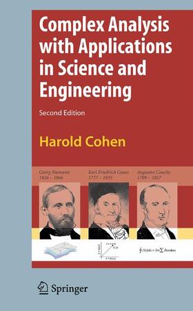 Cohen |  Complex Analysis with Applications in Science and Engineering | Buch |  Sack Fachmedien