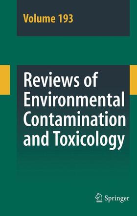 Ware |  Reviews of Environmental Contamination and Toxicology 193 | Buch |  Sack Fachmedien