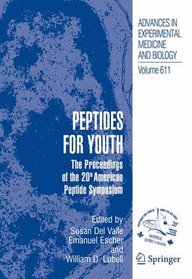 Valle / Escher / Lubell |  Peptides for Youth | Buch |  Sack Fachmedien