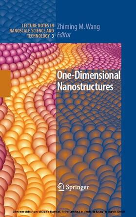 Wang / Waag / Salamo |  One-Dimensional Nanostructures | eBook | Sack Fachmedien