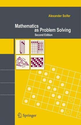 Soifer |  Mathematics as Problem Solving | Buch |  Sack Fachmedien