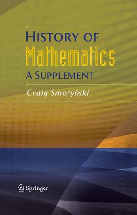 Smorynski |  History of Mathematics | Buch |  Sack Fachmedien