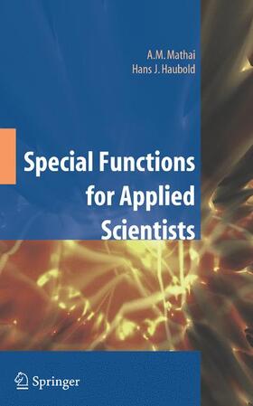 Haubold / Mathai |  Special Functions for Applied Scientists | Buch |  Sack Fachmedien