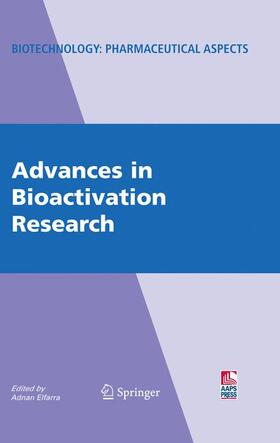 Elfarra |  Advances in Bioactivation Research | Buch |  Sack Fachmedien
