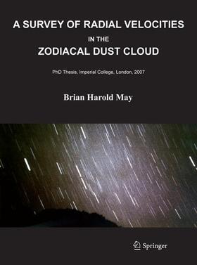 May |  A Survey of Radial Velocities in the Zodiacal Dust Cloud | Buch |  Sack Fachmedien