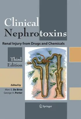 de Broe / Porter |  Clinical Nephrotoxins | Buch |  Sack Fachmedien