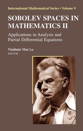 Maz'ya |  Sobolev Spaces in Mathematics II | Buch |  Sack Fachmedien