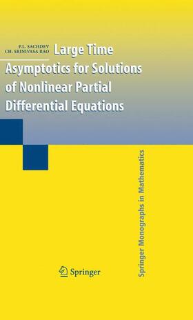 Sachdev / Srinivasa Rao |  Large Time Asymptotics for Solutions of Nonlinear Partial Differential Equations | Buch |  Sack Fachmedien