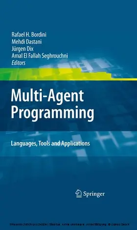 Bordini / Dastani / Dix |  Multi-Agent Programming: | eBook | Sack Fachmedien