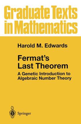Edwards |  Fermat's Last Theorem | Buch |  Sack Fachmedien