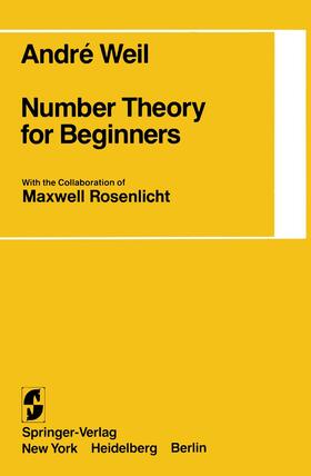 Weil |  Number Theory for Beginners | Buch |  Sack Fachmedien