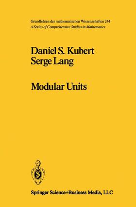 Lang / Kubert |  Modular Units | Buch |  Sack Fachmedien