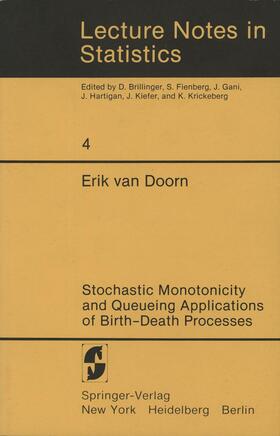 Doorn |  Stochastic Monotonicity and Queueing Applications of Birth-Death Processes | Buch |  Sack Fachmedien