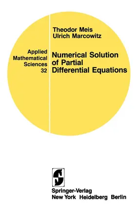 Meis / Marcowitz |  Numerical Solution of Partial Differential Equations | Buch |  Sack Fachmedien