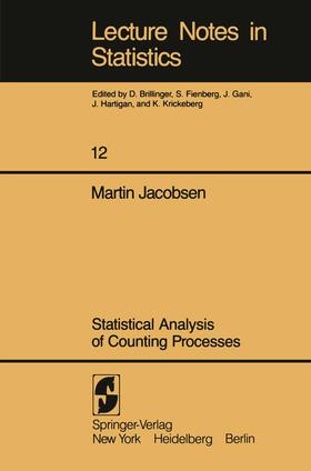 Jacobsen |  Statistical Analysis of Counting Processes | Buch |  Sack Fachmedien