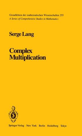 Lang |  Complex Multiplication | Buch |  Sack Fachmedien
