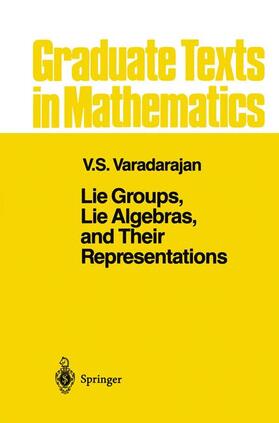 Varadarajan |  Lie Groups, Lie Algebras, and Their Representations | Buch |  Sack Fachmedien