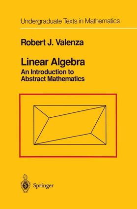 Valenza |  Linear Algebra | Buch |  Sack Fachmedien