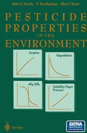 Hornsby / Herner / Wauchope |  Pesticide Properties in the Environment | Buch |  Sack Fachmedien