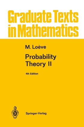 Loeve |  Probability Theory II | Buch |  Sack Fachmedien