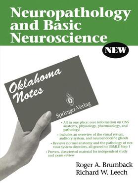 Leech / Brumback |  Neuropathology and Basic Neuroscience | Buch |  Sack Fachmedien