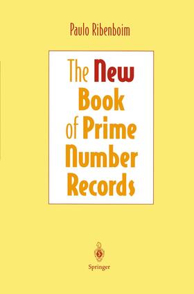 Ribenboim |  The New Book of Prime Number Records | Buch |  Sack Fachmedien
