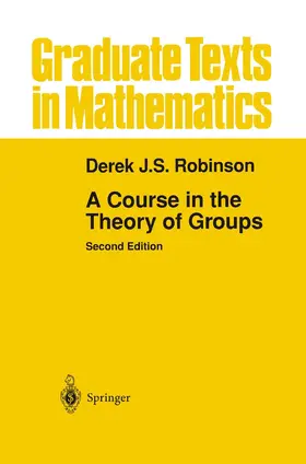 Robinson |  A Course in the Theory of Groups | Buch |  Sack Fachmedien