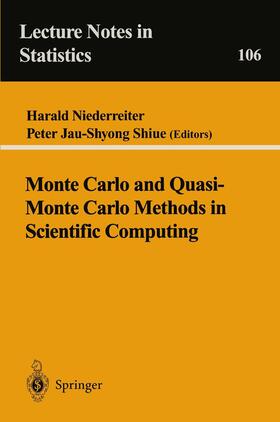 Shiue / Niederreiter |  Monte Carlo and Quasi-Monte Carlo Methods in Scientific Computing | Buch |  Sack Fachmedien
