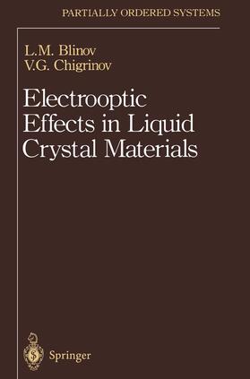 Chigrinov / Blinov |  Electrooptic Effects in Liquid Crystal Materials | Buch |  Sack Fachmedien