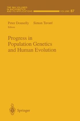Donnelly / Tavare |  Progress in Population Genetics and Human Evolution | Buch |  Sack Fachmedien