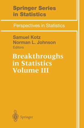 Johnson / Kotz |  Breakthroughs in Statistics | Buch |  Sack Fachmedien